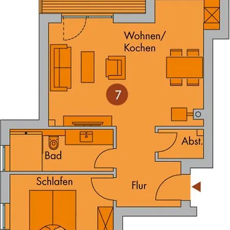 Sanddorn - Apartment Börgerende-Rethwisch