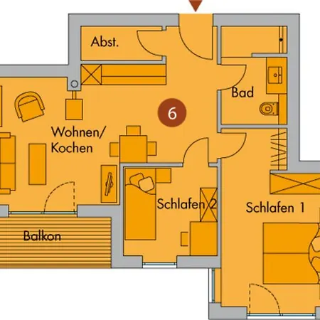 Apartment Sanddorn - *