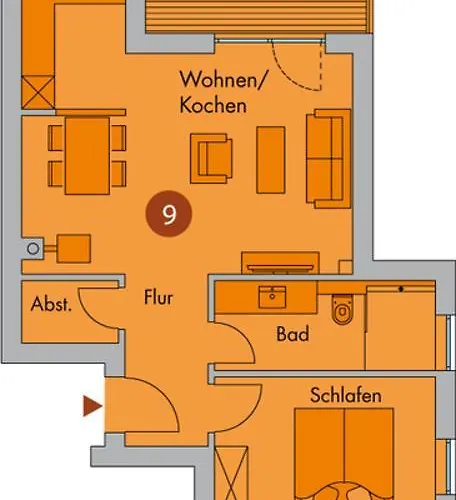 Sanddorn - Lejlighed *