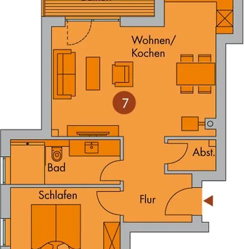 Sanddorn - Lejlighed Börgerende-Rethwisch